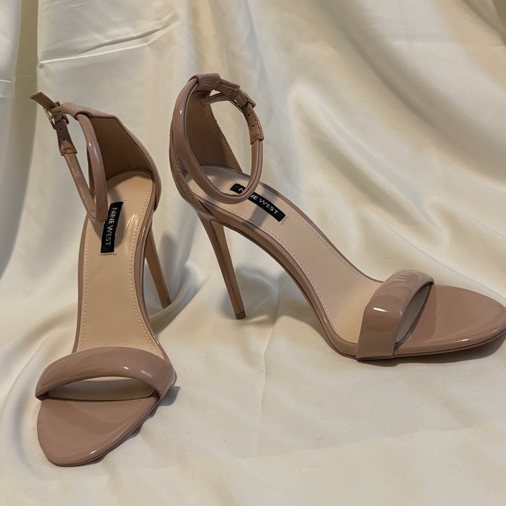 Nine West Blush Patent Heels